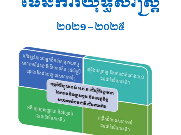 Cambodia Indigenous Peoples Organization (CIPO) Strategic Plan 2021-2025: