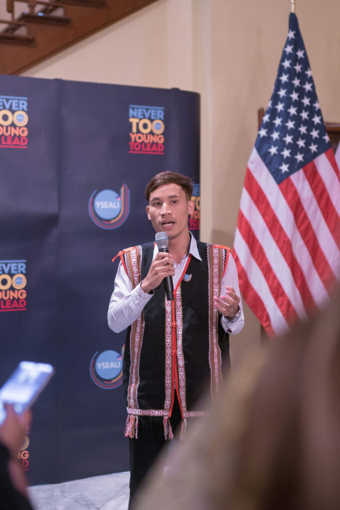 Our staff, Blen met Kamala Harris, Vice President of United States of America